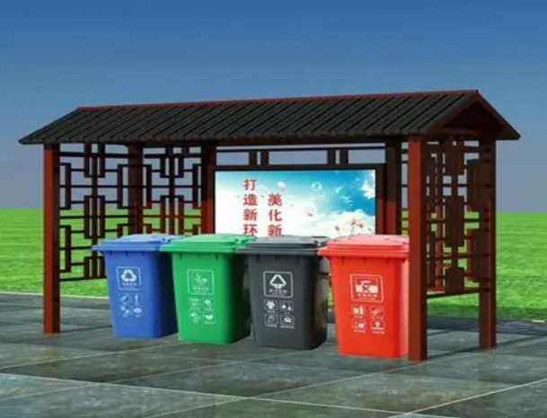 枣庄内蒙古农村分类垃圾箱 装配式垃圾分类房